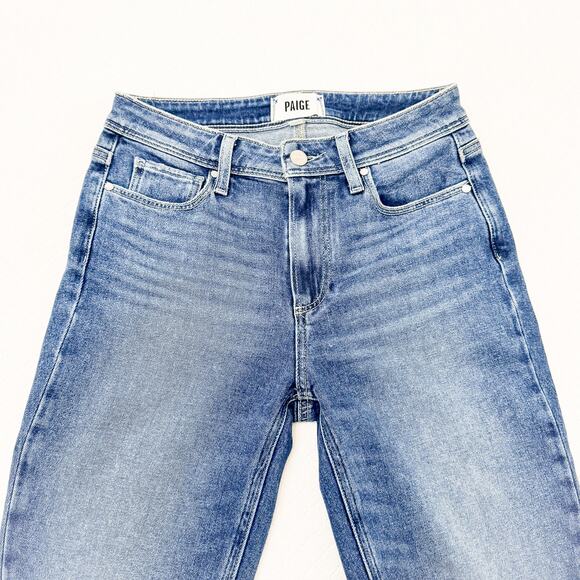 Paige Hoxton Ankle Medium Wash Denim Jeans Size 26 - Picture 4 of 10